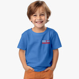 American Flag T-shirt for Kids - Boys Organic Cotton Graphic Tees