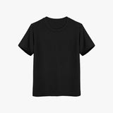 Black T-Shirts For Boys - Kid's Blank Organic Cotton Tees