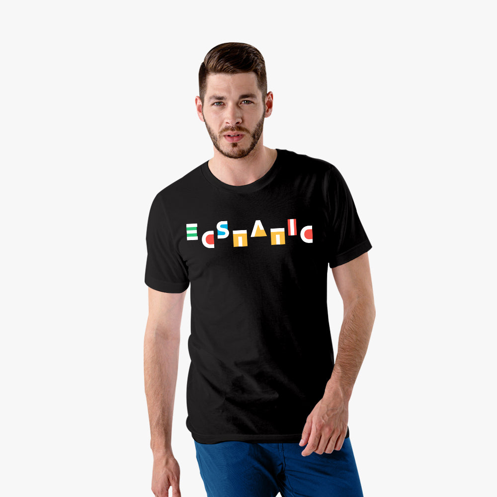 Ecstatic Graphic T-Shirt - Men's Premium Cotton T-Shirts