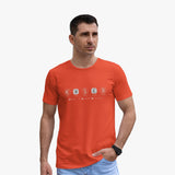 Organic cotton tees for men  with model - Tango