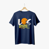 losangels graphic navyblue tee 