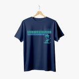 losangels graphic blue tee