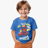 Super Hero Toddler Boys T-Shirt - Organic Cotton Graphic Tees