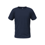 Suvin Cotton Men's T-Shirt Navy Blue