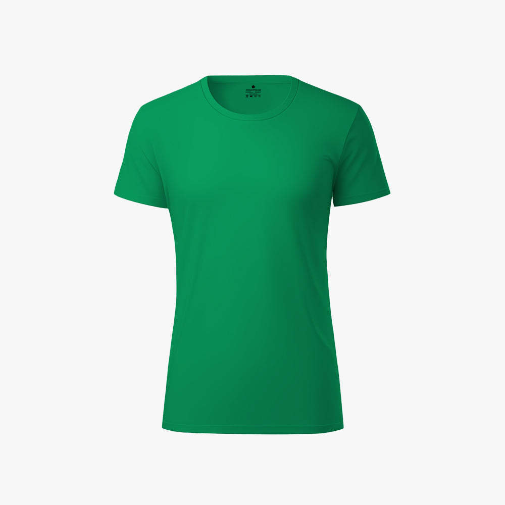 Supersoft green Blank T-shirt for Women 